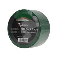 Precision sokkentape 20 m x 38 mm PVC groen 5 stuks - thumbnail