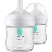 Set van 2 natuurlijke flessen 3.0 Philips Avent Scy670/02 - 125 ml - Luchtvrij