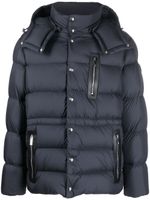 Moncler veste matelassée à capuche - Bleu - thumbnail