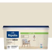 RIPOLIN All Pieces Muurverf - Satijn Gebroken Wit, 2,5L