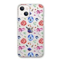 Bloemetjes: iPhone 13 Transparant Hoesje