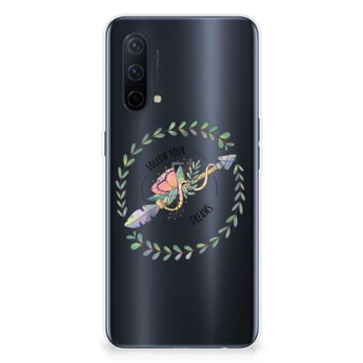 OnePlus Nord CE 5G Telefoonhoesje met Naam Boho Dreams OnePlus Nord CE 5G Telefoonhoesje met Naam Boho Dreams