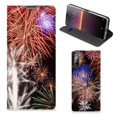 Sony Xperia L4 Hippe | Standcase | Vuurwerk