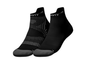 CRIVIT Dames functionele sokken (41/42, Zwart)