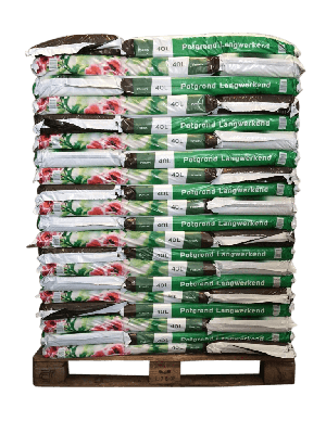 Pallet Potgrond langwerkend 40 liter - Pokon
