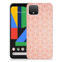 Google Pixel 4 | TPU bumper | Pattern Orange