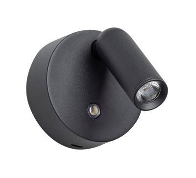 ETH OpbouwspotWiflex zwart - 05-WL1101-30