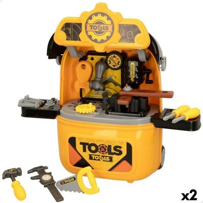 Gereedschapsset Colorbaby My Tools Met wieltjes 2 Stuks