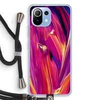 Phoenix: Xiaomi Mi 11 Lite Transparant Hoesje met koord Phoenix: Xiaomi Mi 11 Lite Transparant Hoesje met koord