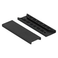 Beglazingsblokje 30X6mm zwart (100st) Beglazingsblokje 30X6mm zwart (100st)