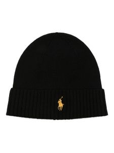 Polo Ralph Lauren bonnet à logo brodé - Noir