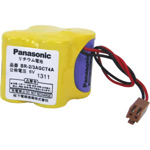 Panasonic BR2/3AGCT4A Speciale batterij Stekker Lithium 6 V 2400 mAh 1 stuk(s)