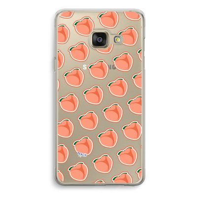 Just peachy: Samsung A3 (2017) Transparant Hoesje