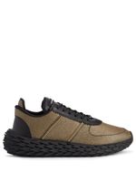 Giuseppe Zanotti baskets Urchin à patch logo - Or - thumbnail