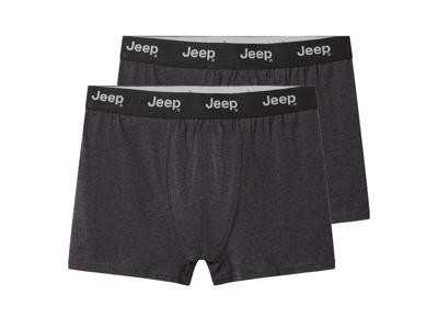 Set van 2 heren boxers (Grijs, XL)