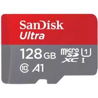 SanDisk Ultra microSDXC 128 GB geheugenkaart Class 10, UHS-I, SDSQUAB-128G-GN6MA - thumbnail