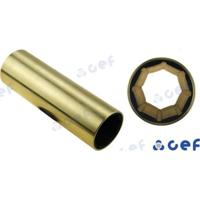 Cojinetes bronce-goma CEFMS025035 - COJINETE DE BRONCE 25X35X100 MM