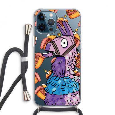 Loot Burger: iPhone 12 Pro Max Transparant Hoesje met koord