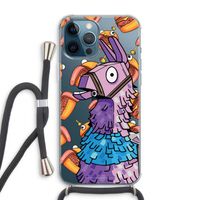 Loot Burger: iPhone 12 Pro Max Transparant Hoesje met koord