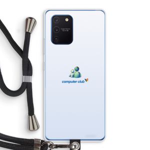 MSN: Samsung Galaxy Note 10 Lite Transparant Hoesje met koord