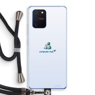 MSN: Samsung Galaxy Note 10 Lite Transparant Hoesje met koord