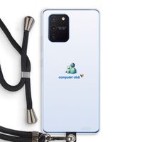 MSN: Samsung Galaxy Note 10 Lite Transparant Hoesje met koord MSN: Samsung Galaxy Note 10 Lite Transparant Hoesje met koord