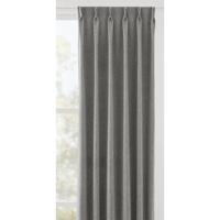 Leen Bakker - Gordijnstof Loet Semi-verduisterend - Licht - Polyester - Grijs - B150 Cm