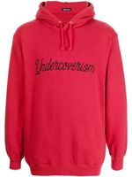 Undercoverism hoodie à logo imprimé - Rouge - thumbnail