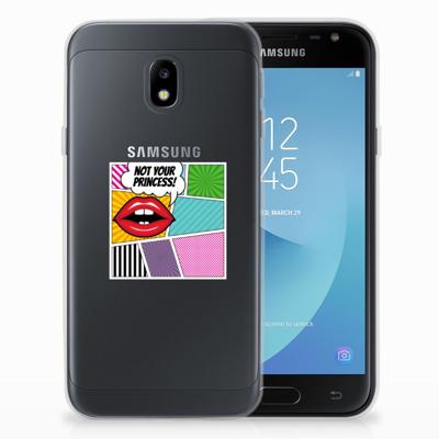 Samsung Galaxy J3 2017 | Sillicone Back Cover | Popart Princess Samsung Galaxy J3 2017 | Sillicone Back Cover | Popart Princess