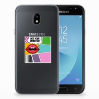 Samsung Galaxy J3 2017 | Sillicone Back Cover | Popart Princess Samsung Galaxy J3 2017 | Sillicone Back Cover | Popart Princess