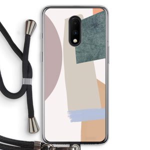 Lindo: OnePlus 7 Transparant Hoesje met koord