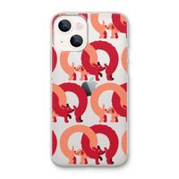 Dogs: iPhone 13 mini Transparant Hoesje
