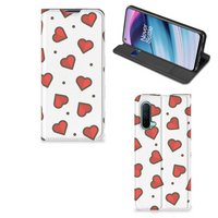 OnePlus Nord CE 5G Hoesje met Magneet Hearts - thumbnail