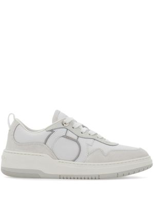 Ferragamo baskets Gancini - Blanc