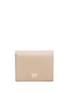 TOM FORD mini portefeuille en cuir à plaque logo - Rose