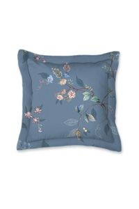 Pip Studio Kawai Flower Square Sierkussen Blauw 45 x 45 cm