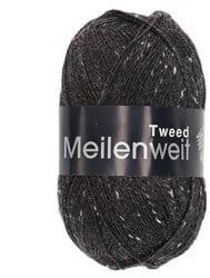 Lana Grossa Meilenweit 100 Tweed 107 Antraciet