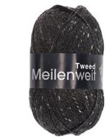 Lana Grossa Meilenweit 100 Tweed 107 Antraciet