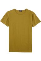 OLYMP Casual Regular Fit T-Shirt ronde hals limegroen, Effen