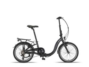 Altec Fietsen Comfort 20" fiets 99,1 cm (39") Aluminium Zwart