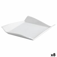 Dinerbord Quid Gastro Fresh Wit Keramisch Broodje (8 Stuks) - thumbnail