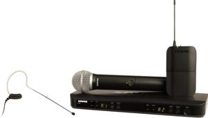 Shure Combo SM58 / MX153 Beige, Zwart Microfoon voor podiumpresentaties