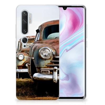 Xiaomi Mi Note 10 Pro | Siliconen hoesje | met foto Vintage Auto