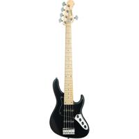 Sadowsky MetroLine 24-5 Vintage Ash Solid Black Satin 5-snarige elektrische basgitaar - thumbnail