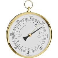TFA Dostmann Analoges Barometer mit Messingring 29.4025.32 Barometer Messing