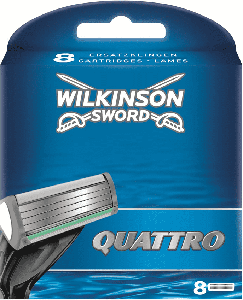 Wilkinson Wilkinson Sword Quattro Scheermesjes - 8 stuks