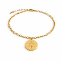 Gegraveerde ’Trots op jou’ armband - Stainless steel - Goud