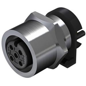 Weidmüller 2422550000 Sensor/actuator inbouwconnector M12 Aantal polen (sensoren): 5 Bus, inbouw verticaal 10 stuk(s)