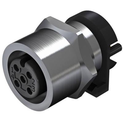 Weidmüller 2422550000 Sensor/actuator inbouwconnector M12 Aantal polen (sensoren): 5 Bus, inbouw verticaal 10 stuk(s)
