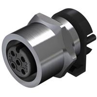 Weidmüller 2422550000 Sensor/actuator inbouwconnector M12 Aantal polen (sensoren): 5 Bus, inbouw verticaal 10 stuk(s)